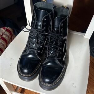 Dr. Martens Black Combat Boots